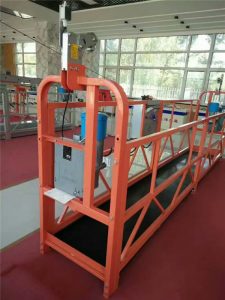 1.8KW 8KN ZLP 800 עמיד עבודה מושעה פלטפורמת עם חבל פלדה 8.6mm קוטר