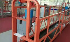 1.8KW-8KN-ZLP-800 durabla suspendita labora platformo kun ŝtalo ŝnuro 8.6mm-diametro