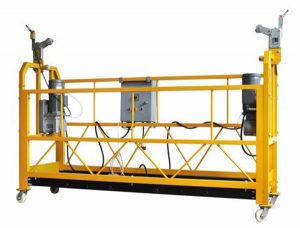 100m – 300m suspended access platforms 220v for high rise building painting