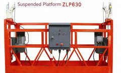 10м күшейтілген алюминий арқан платформасы ZLP1000 бір фазасы 2 * 2.2kw