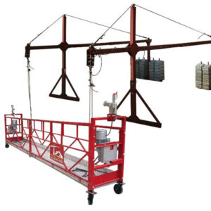 10m 800kg suspended scaffolding systems aluminum alloy with lifting height 300m