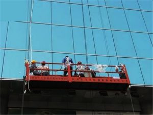 2.5 m * 3 sekcioj provizore instalitaj alireblaj ekipaĵo ZLP800 kun arko 1.8 kw