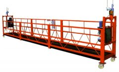 800kg painted / aluminum suspended access platforms/Zlp800 Aluminium Screw Type End Stirrup Powered Suspended Platform