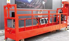 7.5M customized 800 Kg suspended platforms for building cleaning , pin – type