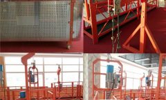 boyalı alüminium asma tavan platforması 500kg / 630kg / 800kg / 1000kg