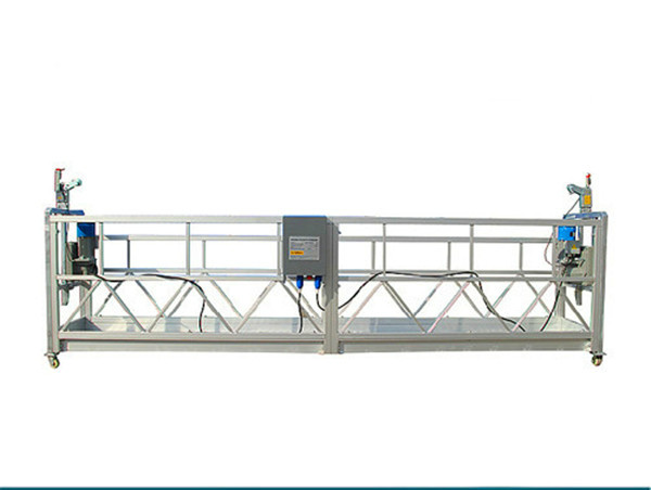 Electric Suspended Scaffold Platform , Aluminum Alloy Aerial Work Platform