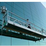 ZLP630 aluminium alloy/steel electric lift suspend platform suspension work platform