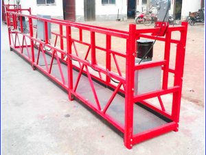 mobile window cleaning suspended platform aerial lift work scaffolding