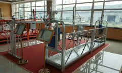 pin – type 800kg suspended work platform with 1.8kw motor power