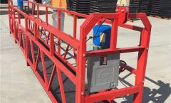 Single Person Suspended Working Platform ZLP100 For Tower Maintenance