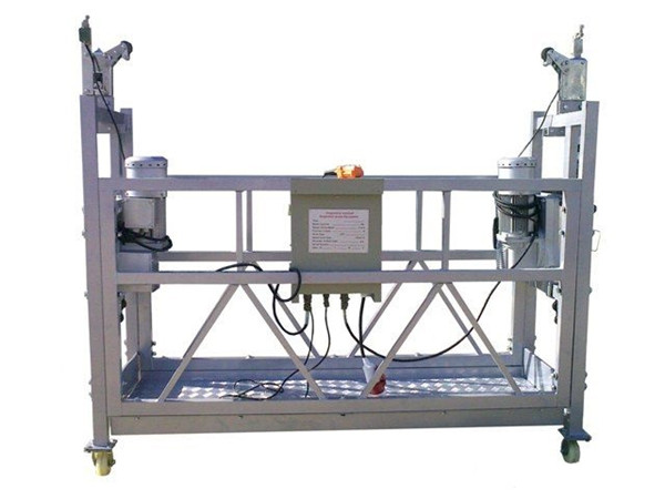 Steel / Aluminum Suspended Platform Cradle , 630kg Suspended Access Equipment