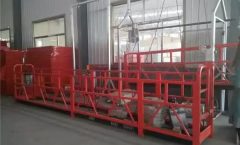 ZLP1000 Temporarily Installed Suspended Platform Cradle For Building Decoration