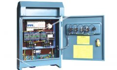 electric control box for suspended platform