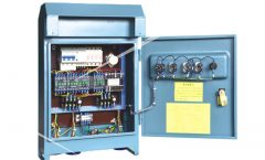boîtier de commande électrique pour plate-forme suspendue