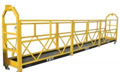 Veiligheidslot vir geskorsde platform tou opgeskort platform