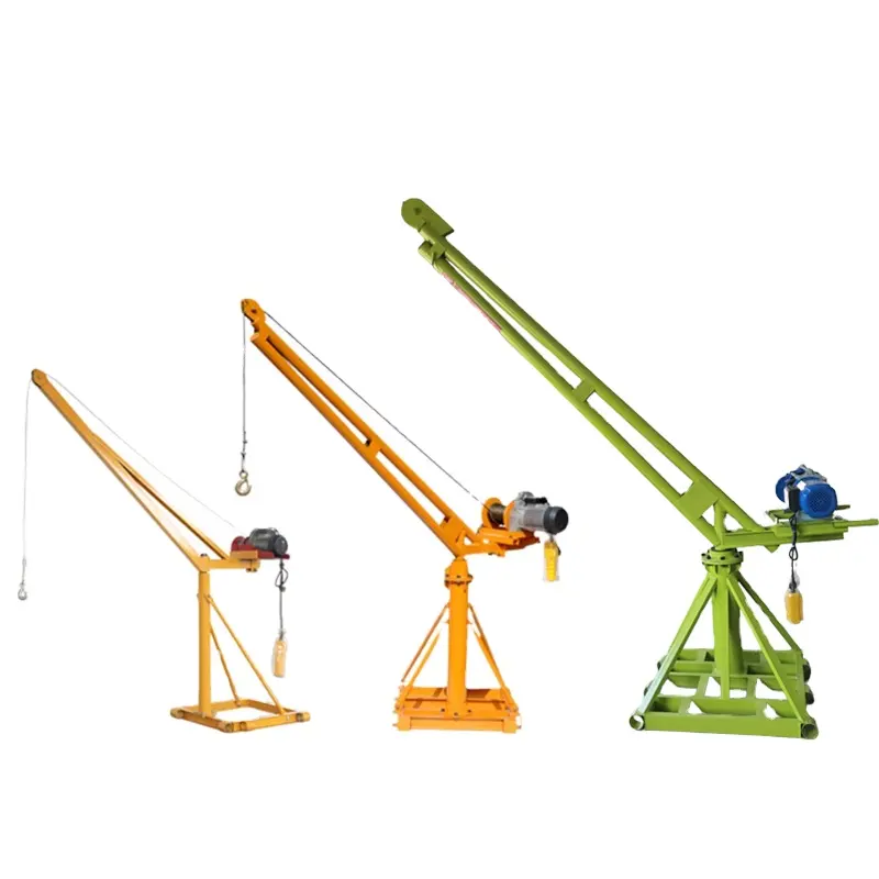 Mobile floor crane