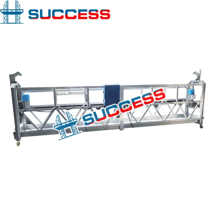 Temporary suspended platforms