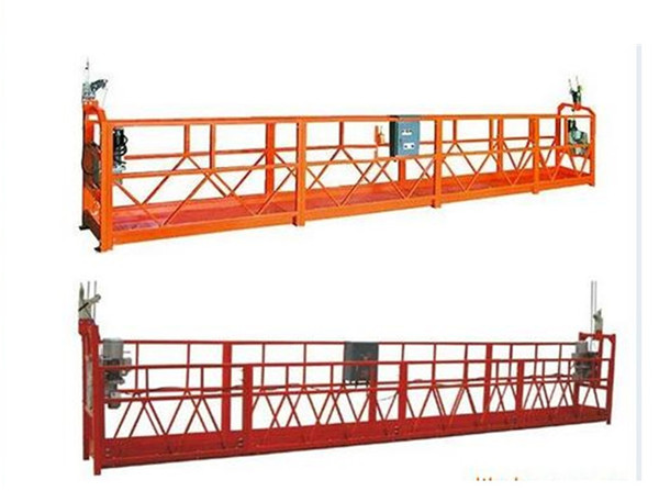 1000 kg 2.5 m * 3 Sections Suspended Access Equipment ZLP1000 With 30kN Safety Lock