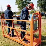 2.5m x 3 sections scaffold working platforms 800kg aluminum with safety lock 30KN