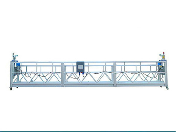 800KG Painted Aluminum Suspended Access Platforms Motor Power 1.8KW Scaffold Platform