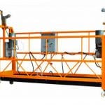 Electric Suspended Scaffold Platform , Aluminum Alloy Aerial Work Platform