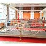 Building window cleaning suspended access ZLP500 high rise work platform