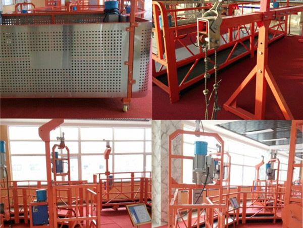 CE Approved ZLP Series Suspended Wire Rope Platform ZLP500, ZLP630, ZLP800, ZLP1000
