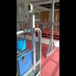CE ZLP 630 Electric high quality steel wire rope suspended platform cradle