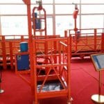 CE approved ZLP800 suspended platformelectric cradlegondolaswing stage