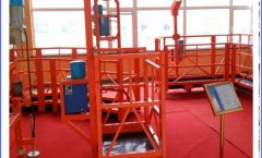 CE approved ZLP800 suspended platformelectric cradlegondolaswing stage