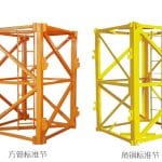 China manufacture self erecting Tower crane mast section for use