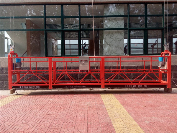 Commercial Aluminum maintenance cradle Window Cleaning Equipment