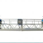 Andamio suspendido eléctrico, plataforma de trabajo aéreo de aleación de aluminio