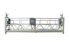 Electric Suspended Scaffold Platform , Aluminum Alloy Aerial Work Platform