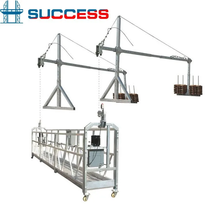 suspended working platform ZLP630 for building maintenance