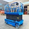Battery powered 220V mobile electric self-propelled hydraulic scissor lift platform table with good price - Kuva 3
