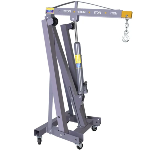 Folding Hydraulic 2000kg Small Car Lifting Portable Crane - Kuva 4