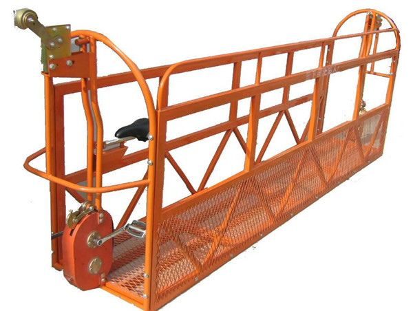 High rise building window glass cleaning equipment for suspended wire rope platform