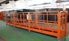 Hot Galvanized Rope Suspended Platform , High Rise Building Suspended Gondola