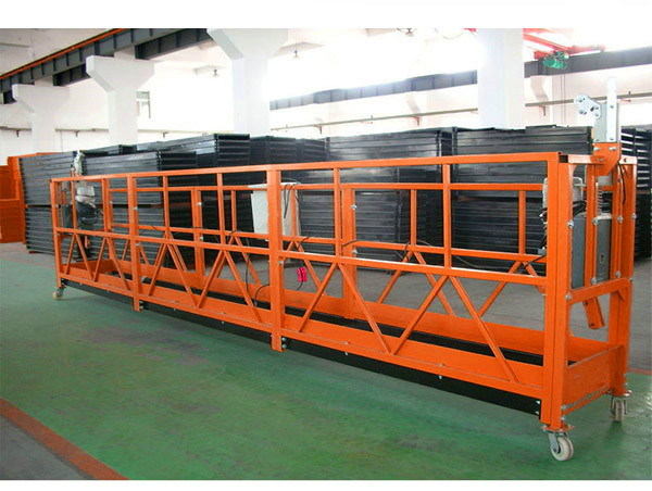 Hot Galvanized Rope Suspended Platform , High Rise Building Suspended Gondola