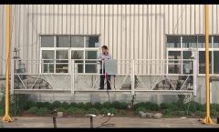 ISO CE Construction Wire Rope ZLP Suspended Platform For High Rise Building