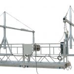 moveable safety rope suspended platform ZLP500 with rated capacity 500kg
