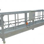 Painted Aluminum Suspended Wire Rope Platform 500kg 630kg 800kg 1000kg