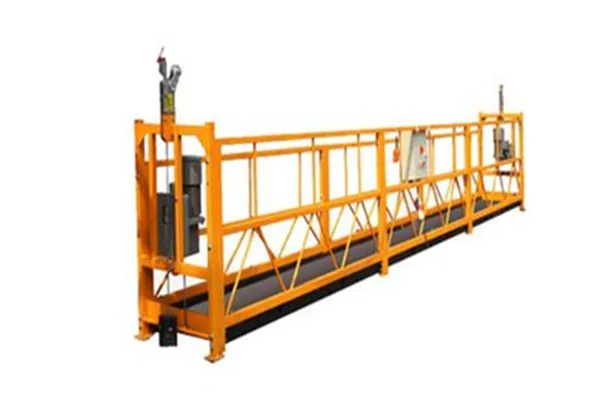 güçlü 6 metre halat askılı gondol platformu kiriş çıkıntılı