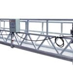 Safety Rope / Cable Steel Suspended Working Platform ZLP800 With Hoist LTD8.0