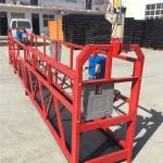 Single Person Suspended Working Platform ZLP100 For Tower Maintenance