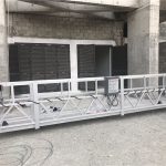 single phase suspended wire rope platform 800 kg 1.8 kw , lifting speed 8 -10 m/min