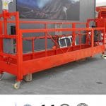 ZLP 630 800 1000 ZLP630 ZLP800 ZLP1000 Aluminum galvanized steel scaffold Suspended Platform for building window glass cleaning
