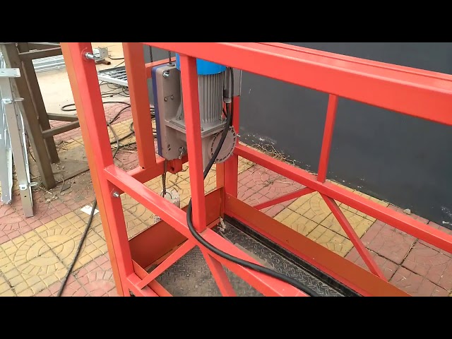 ZLP 630 Zračno slikanje v zimskem času Suspended Work Platform za čiščenje oken