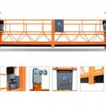 ZLP 630 rope suspended platform gondola system